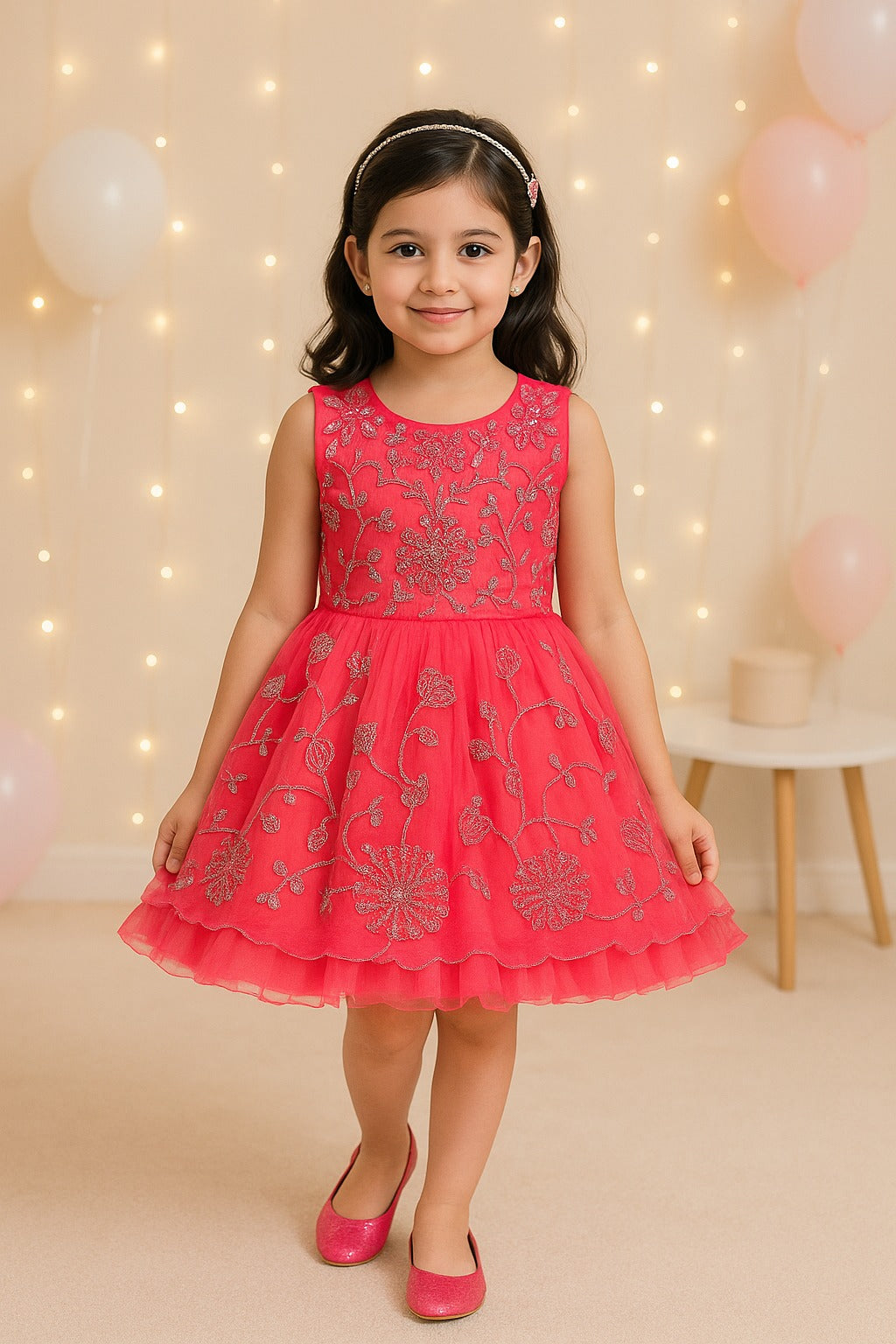 Wish Karo Baby Girls Dress Frock-(fe2910t)