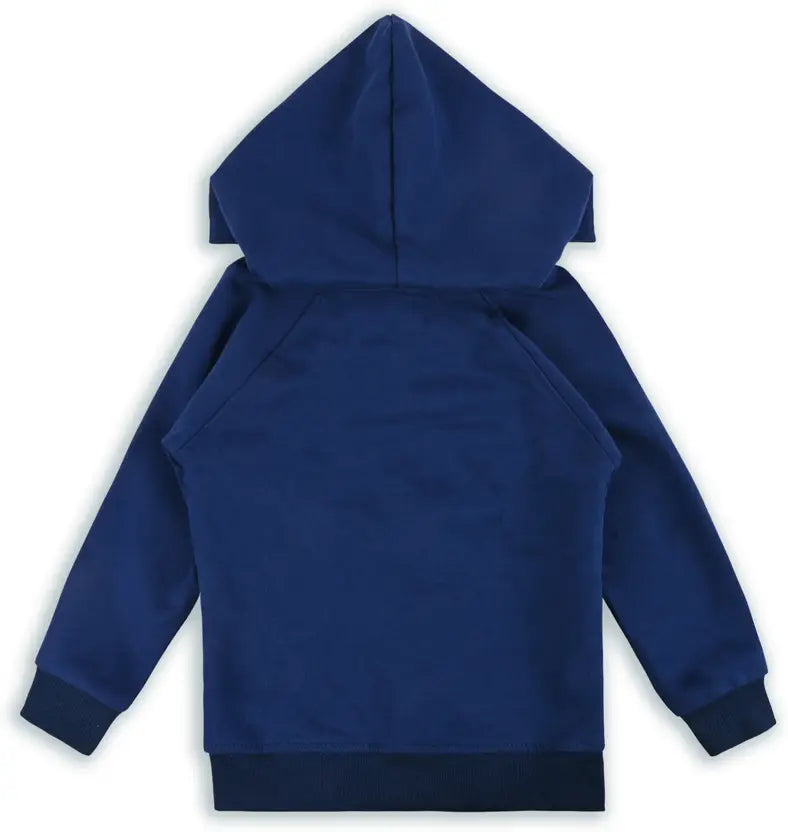 Wishkaro Unisex Cotton Applique Full Sleeve Hooded Sweatshirt