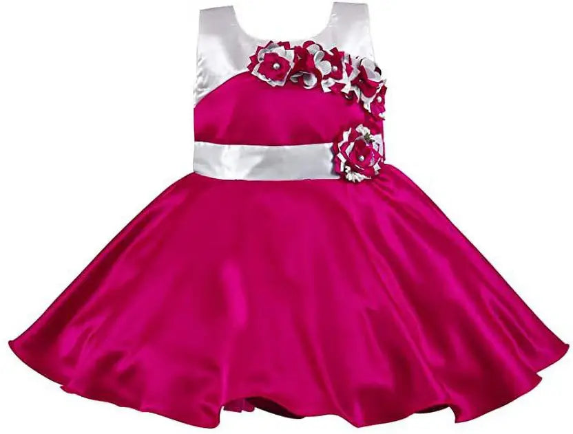 Wish Karo baby girls partywear frocks dress for girls fe3049raniJKTSLVS