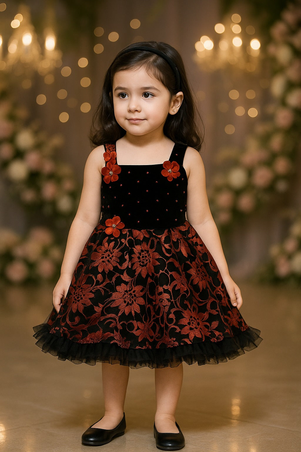 Baby Girls Frock Dress Fe1102bred