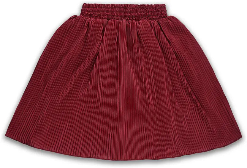 Girls Pleated Style Mini Skirt