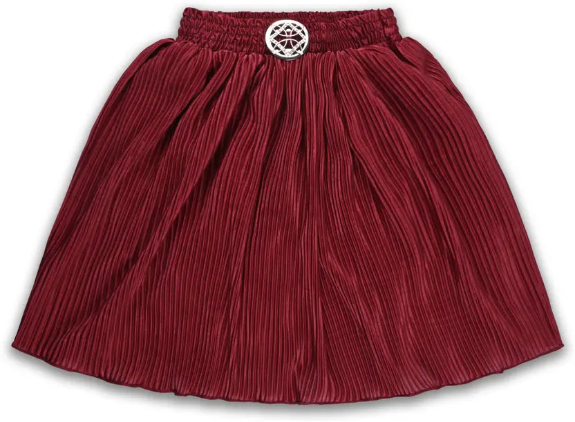 Girls Pleated Style Mini Skirt