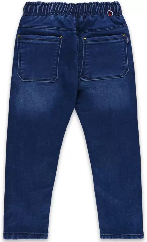 Boys Printed Denim Jeans