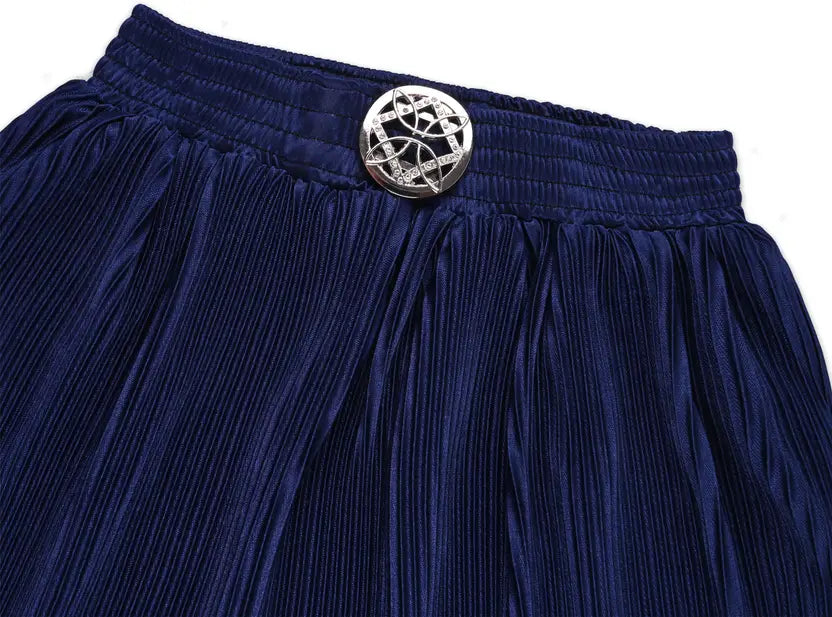 Girls Pleated Style Mini Skirt