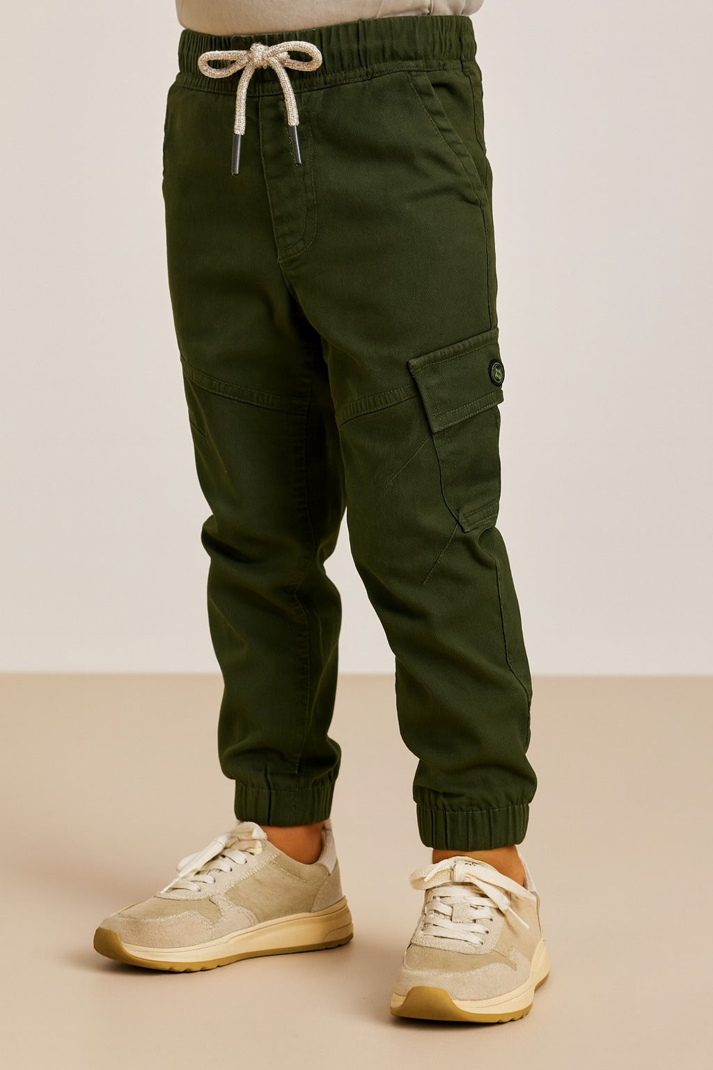 Boys Mid Rise Regular Fit Jogger Jeans