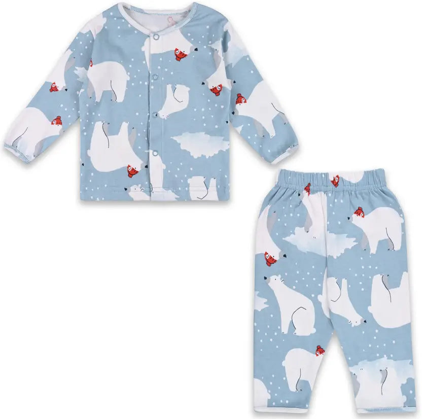 Boys Cartoon Printed Nightsuit Set