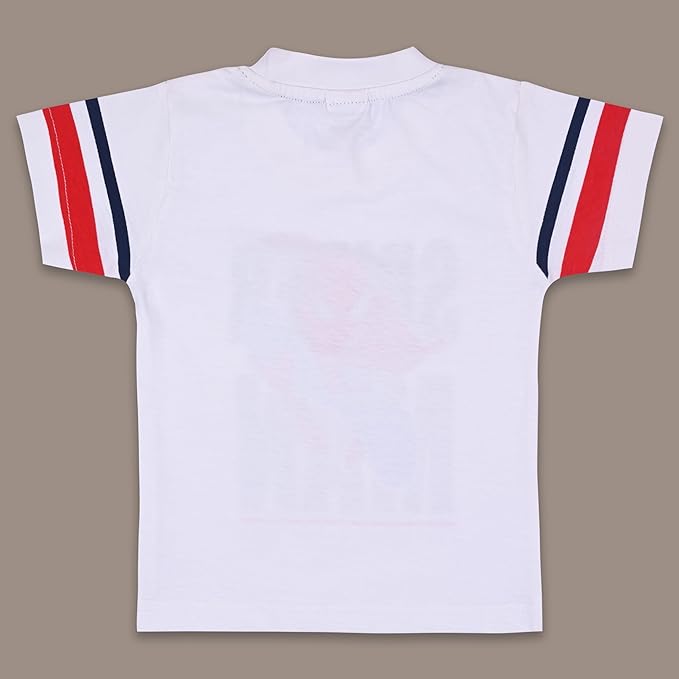 Boys Spiderman Printed Cotton Dungaree Set