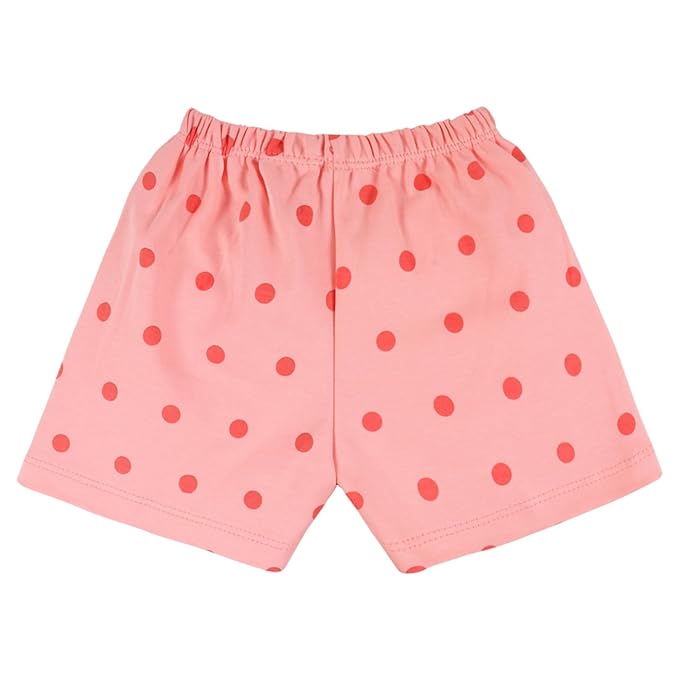 Unisex Knee Length Printed T-Shirt and Shorts