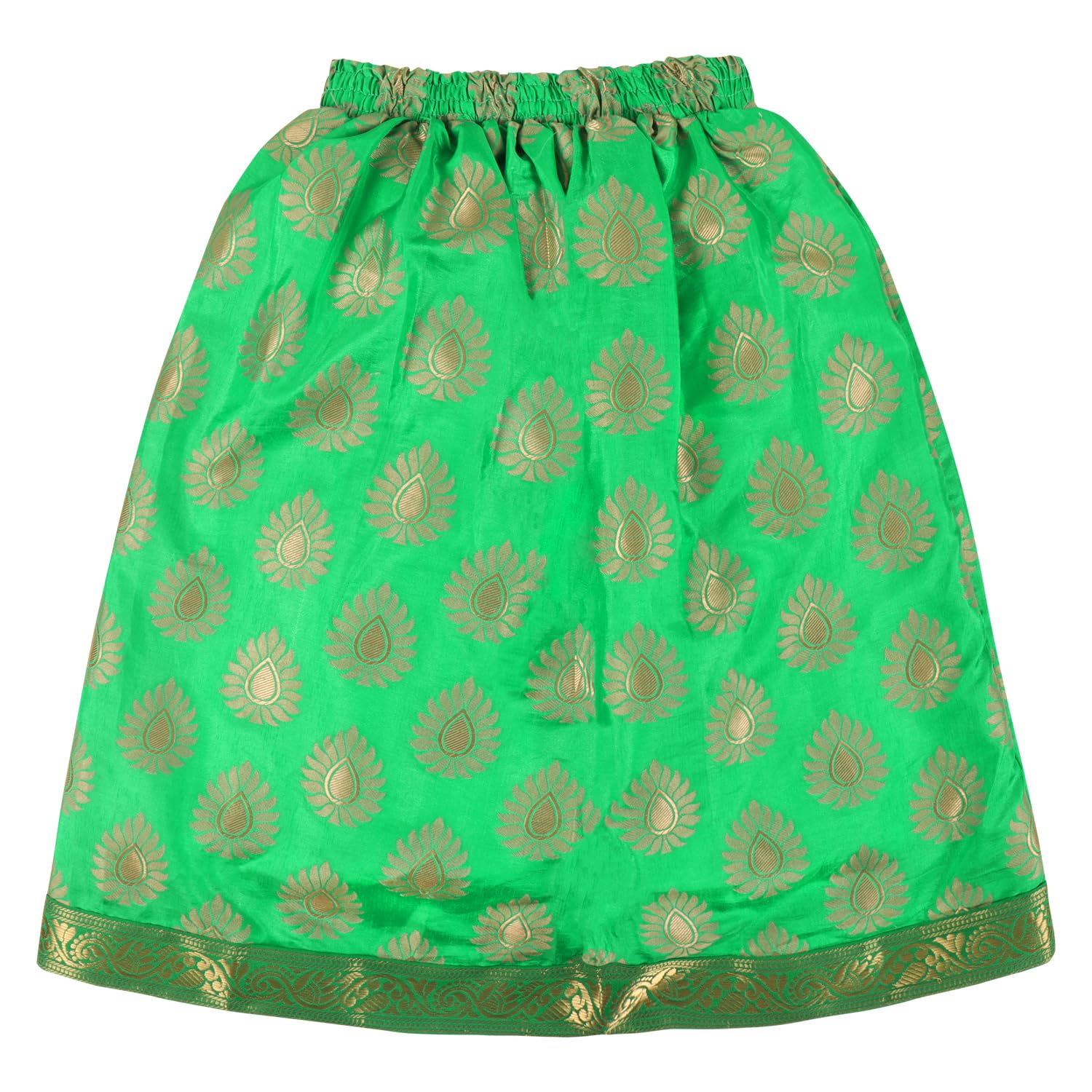 Buy Premium Baby Girls Silk Pattu Pavadai Dress Online