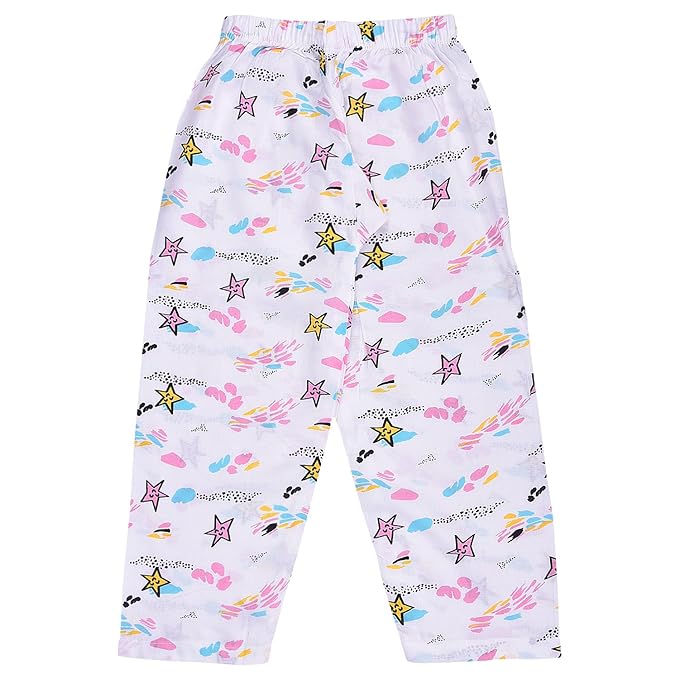 Unisex Printed Top and Bottom Pyjamas Night Dress