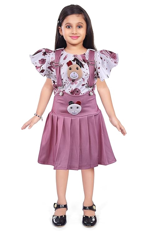 Baby Girls Cotton Dungaree Dress