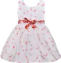 Girls Printed Cotton Summer Casual Dress
