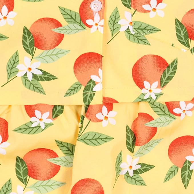 Unisex Printed Top and Bottom Pyjamas Night Dress