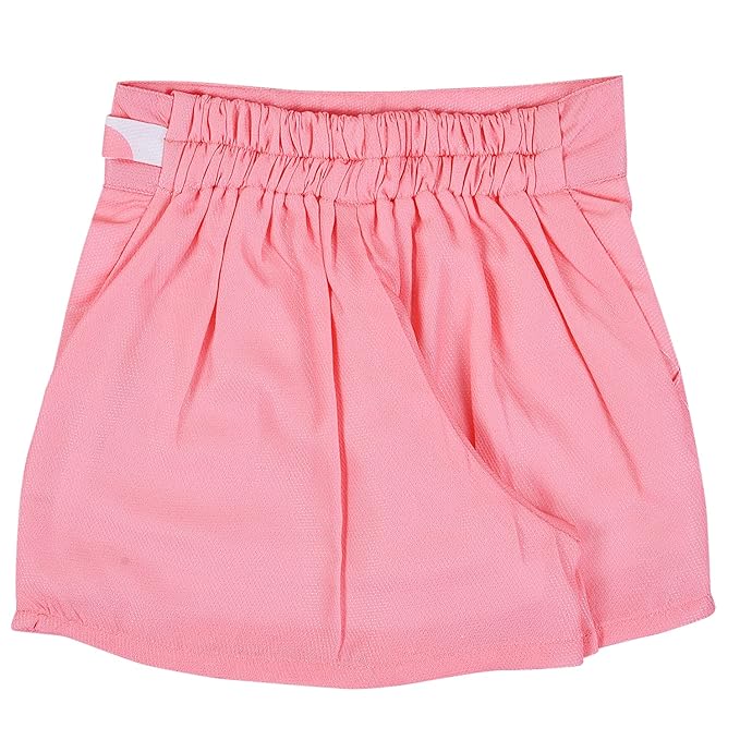 Girls Polka Dot Printed Top and Shorts Set