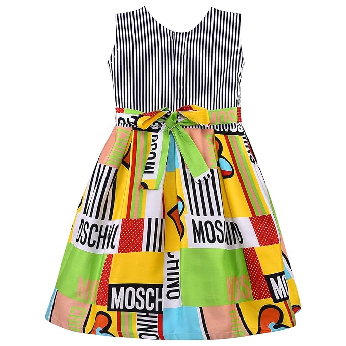 Girls Graphic Printed A-line dress