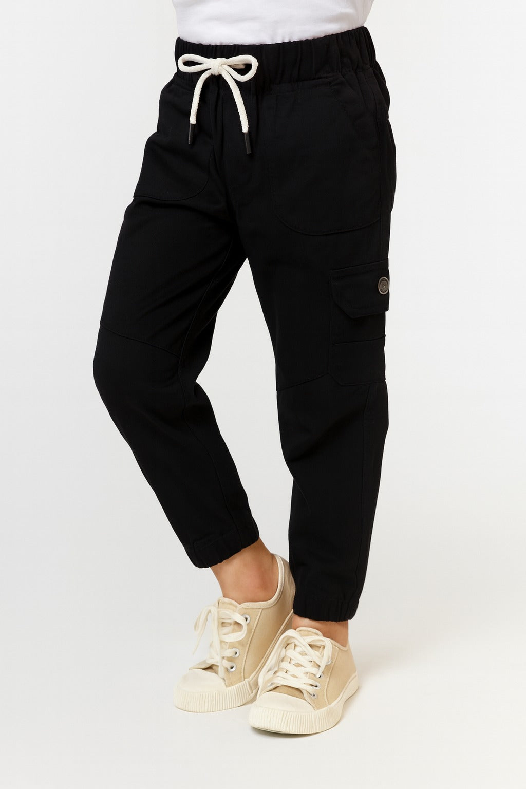 Boys Mid Rise Regular Fit Jogger Jeans