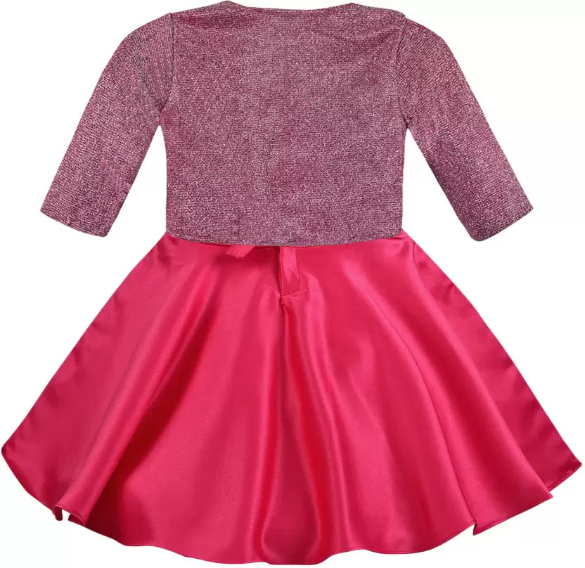 Girls Midi/Knee Length Party Dress