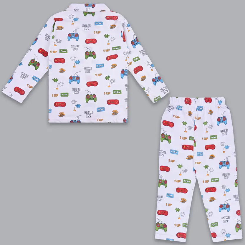 Boys Cartoon Printed Nightsuit Set