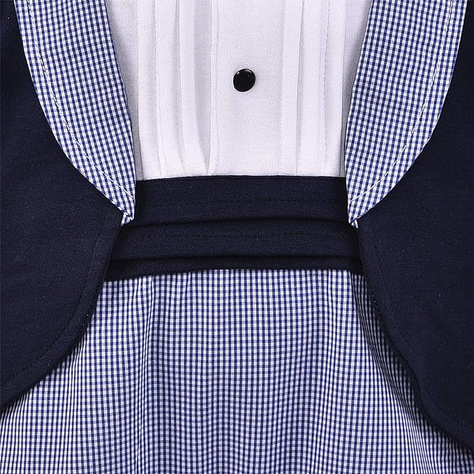 Unisex Clothing Sets With Bow Tie