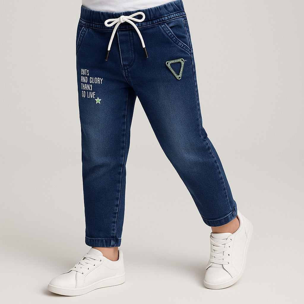 Unisex Regular Fit Jeans Stretchable