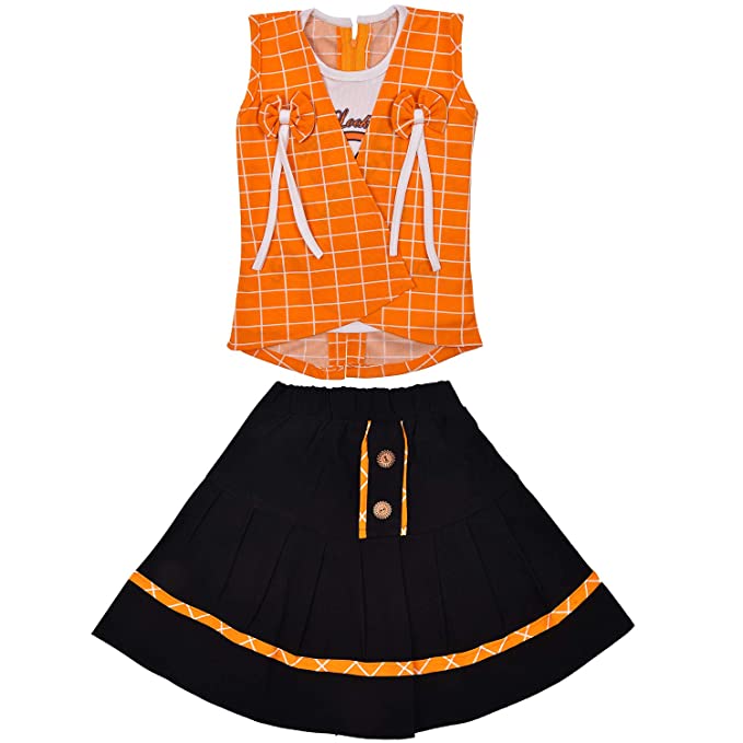 Wish Karo Girls Casual Western Dress - Japan Satin - (CSL230)