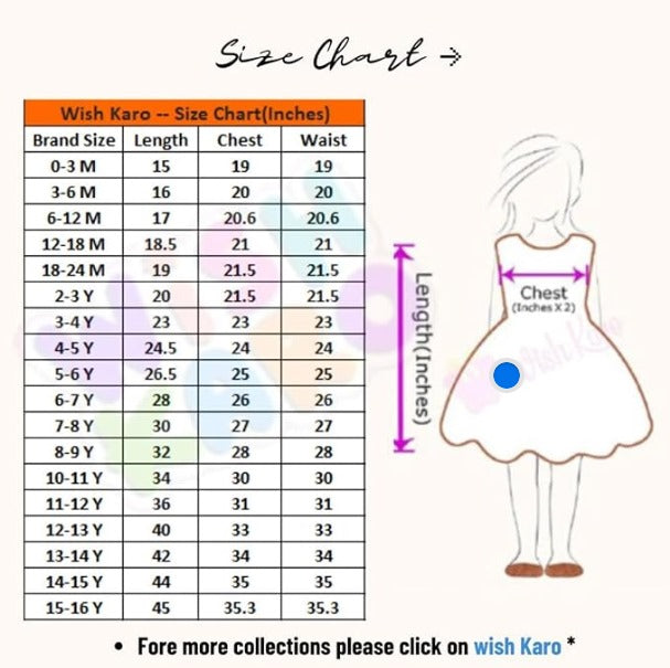 Buy Premium Baby Girl Ethnic Dress Online