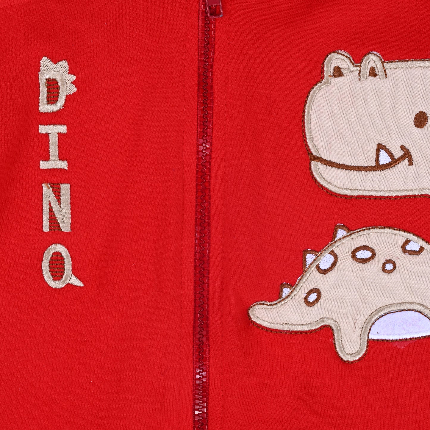 Unisex Cotton Applique Full Sleeve Hooded Sweatshirt-T304rd