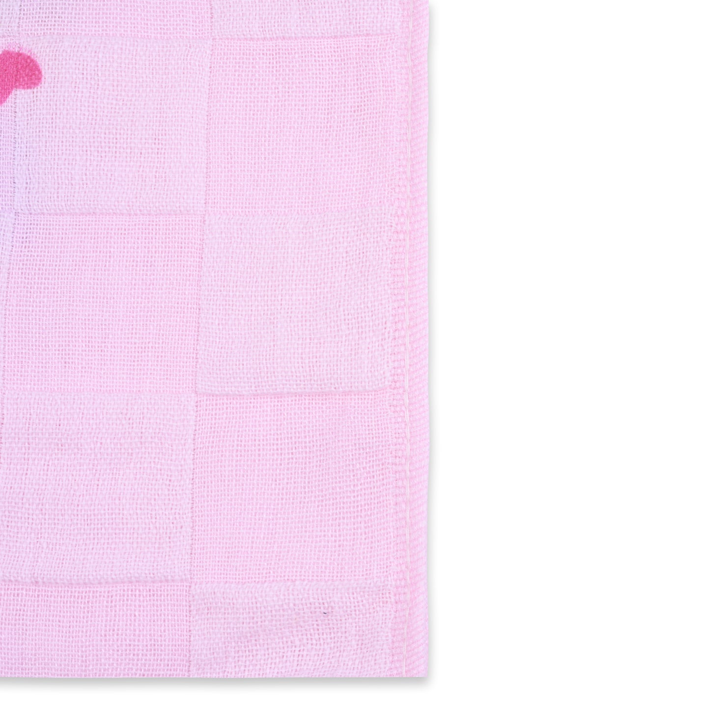 Kids Pink Cotton Baby Towels