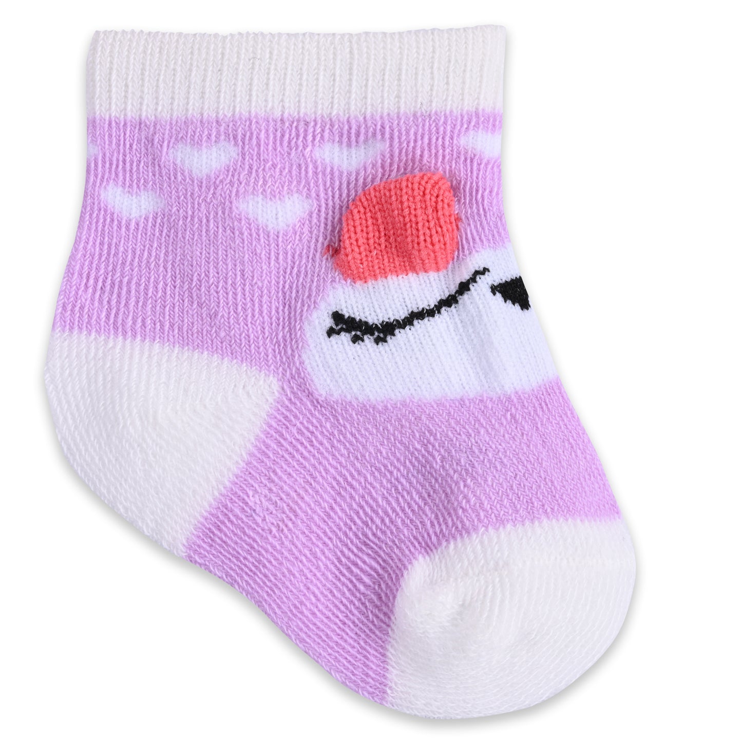 Set of 3 Infants Cartoon Cotton Socks