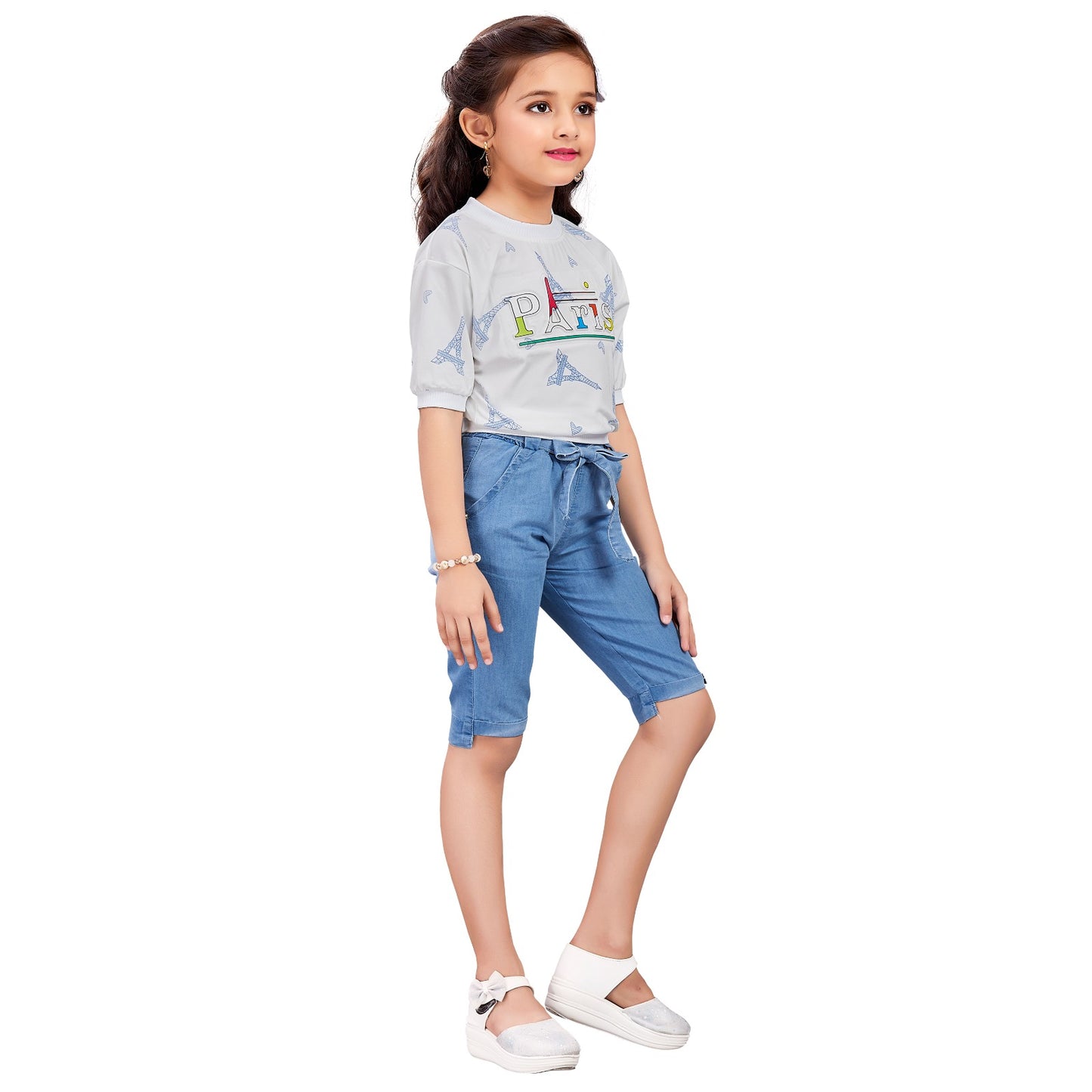 Girls Cotton Denim Jeans