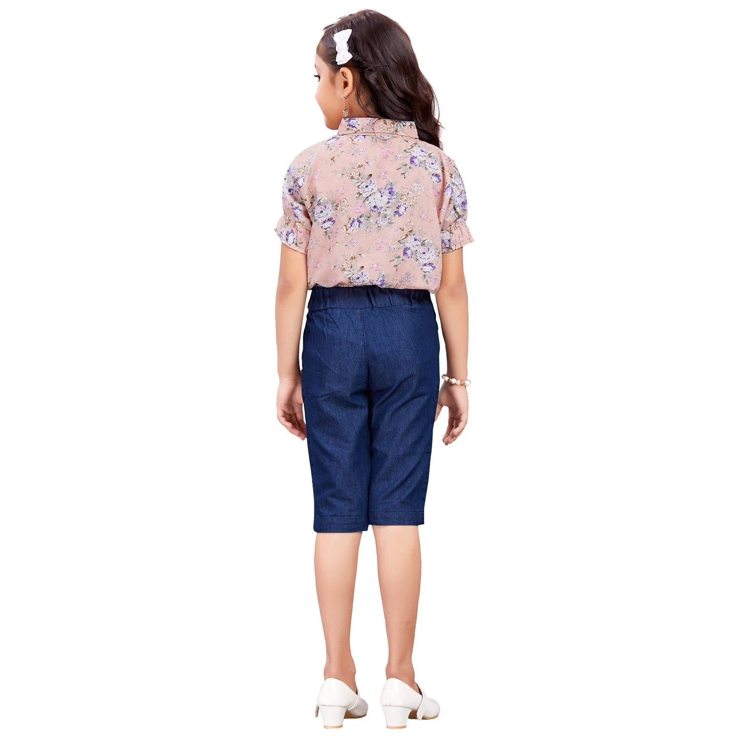 Girls Cotton Denim Jeans