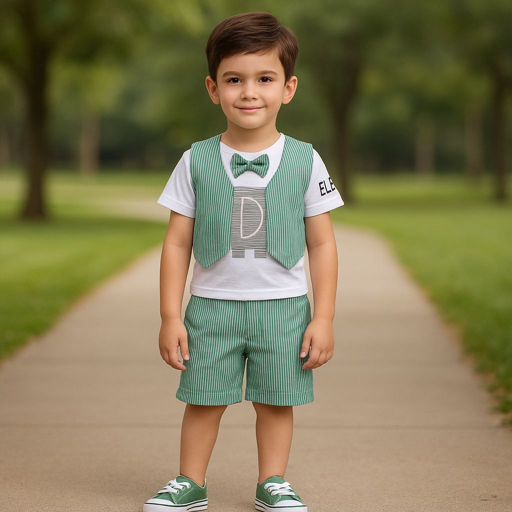 Wish Karo Unisex Clothing Sets for Boys & Baby Girls-(bt19grn)