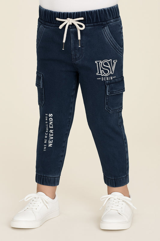 Unisex Regular Fit Jogger Stretchable Jeans
