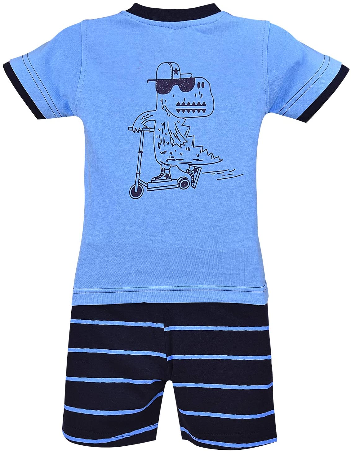 Wish Karo Unisex Clothing Sets for Baby Girls - Boys-(bt25blu)