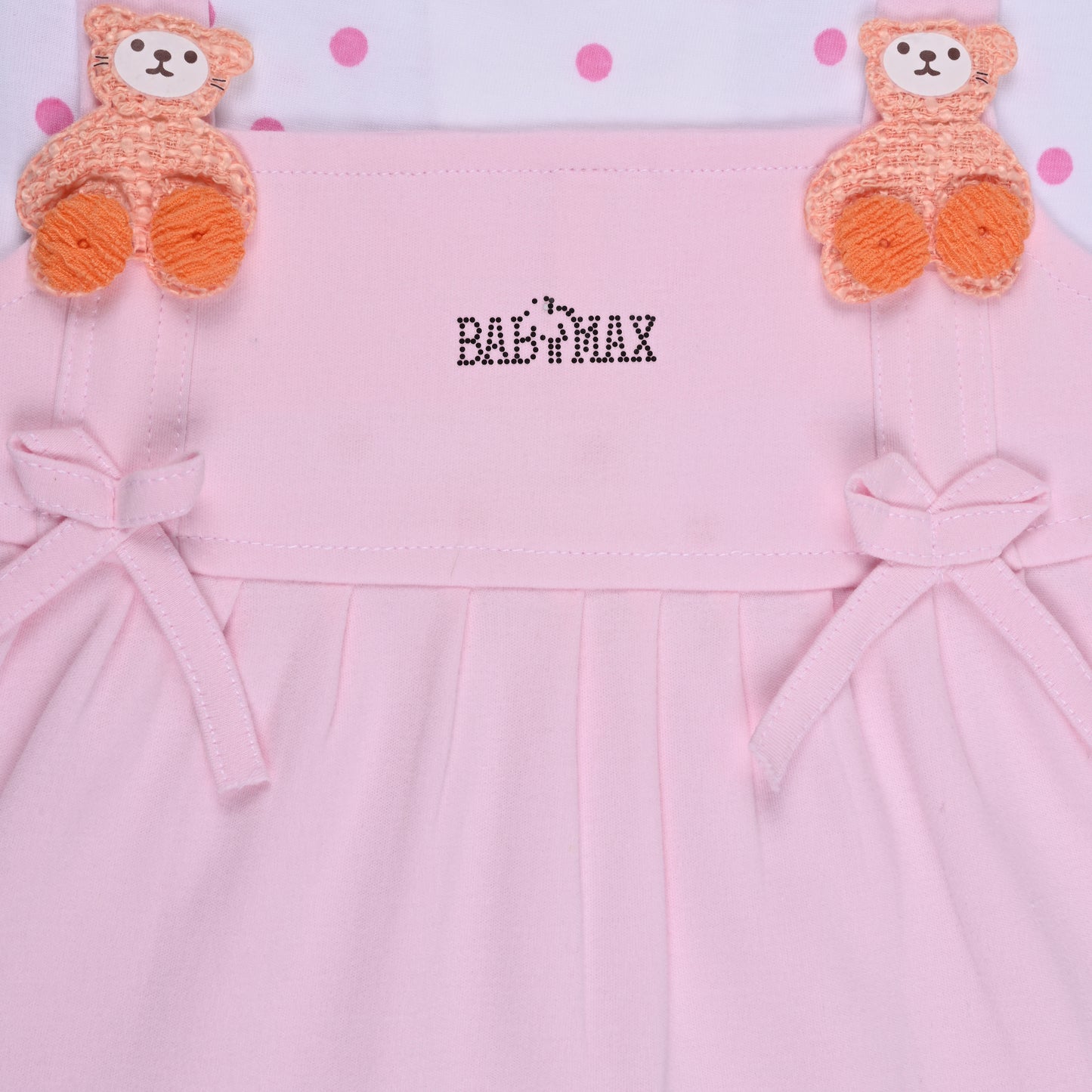 Girls Polka Print Frock Dress Comes With Brief