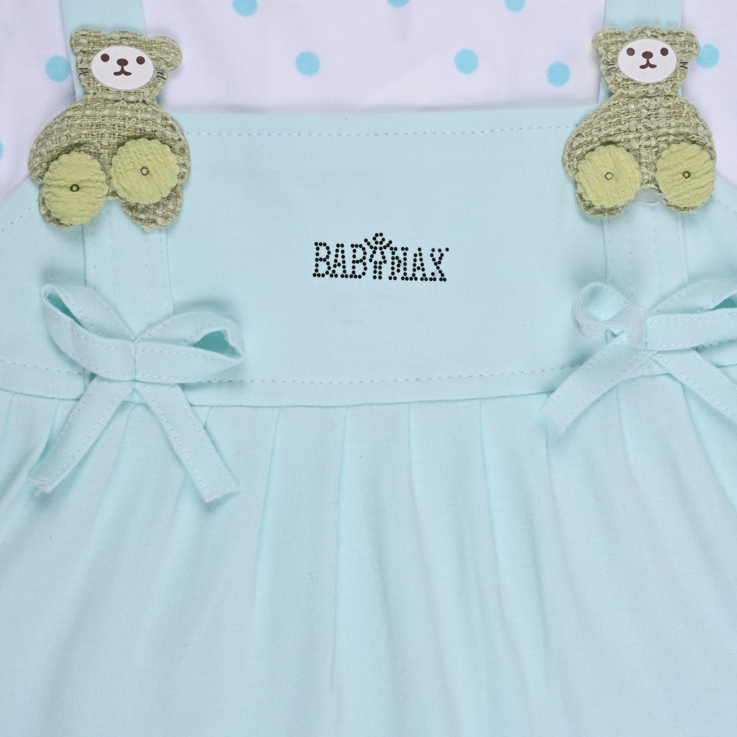 Girls Polka Print Frock Dress Comes With Brief
