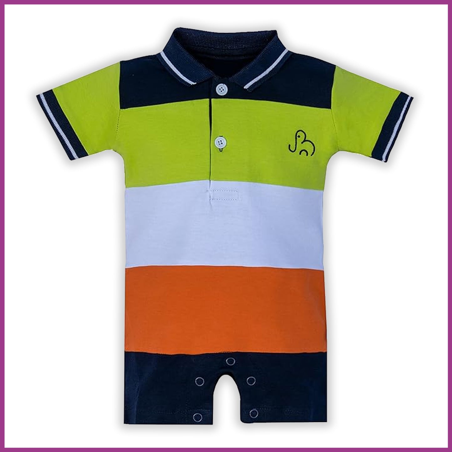 Wish Karo Kids Rompers For Boys-(bt79grn)
