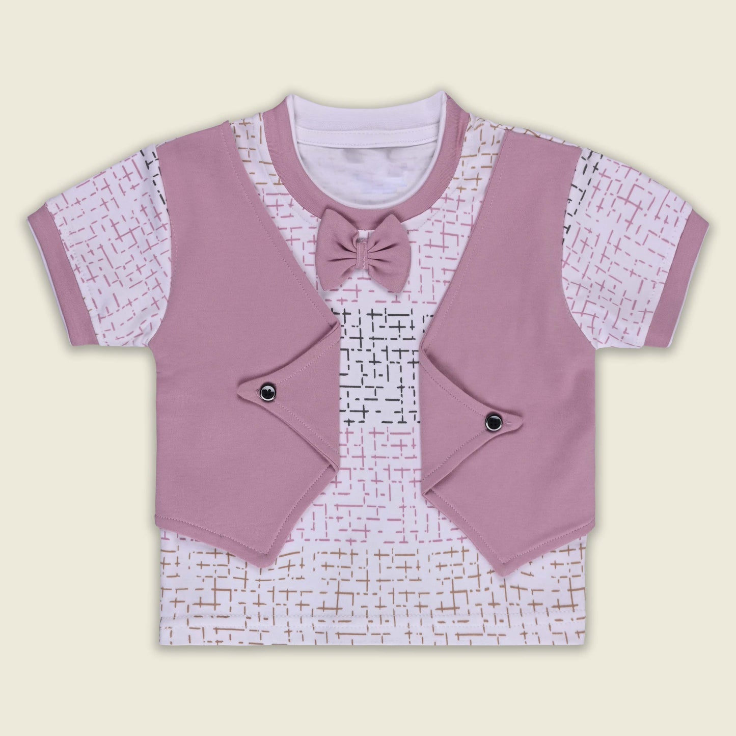 Boys Cotton T-shirt and Shorts Partywear Set bt827