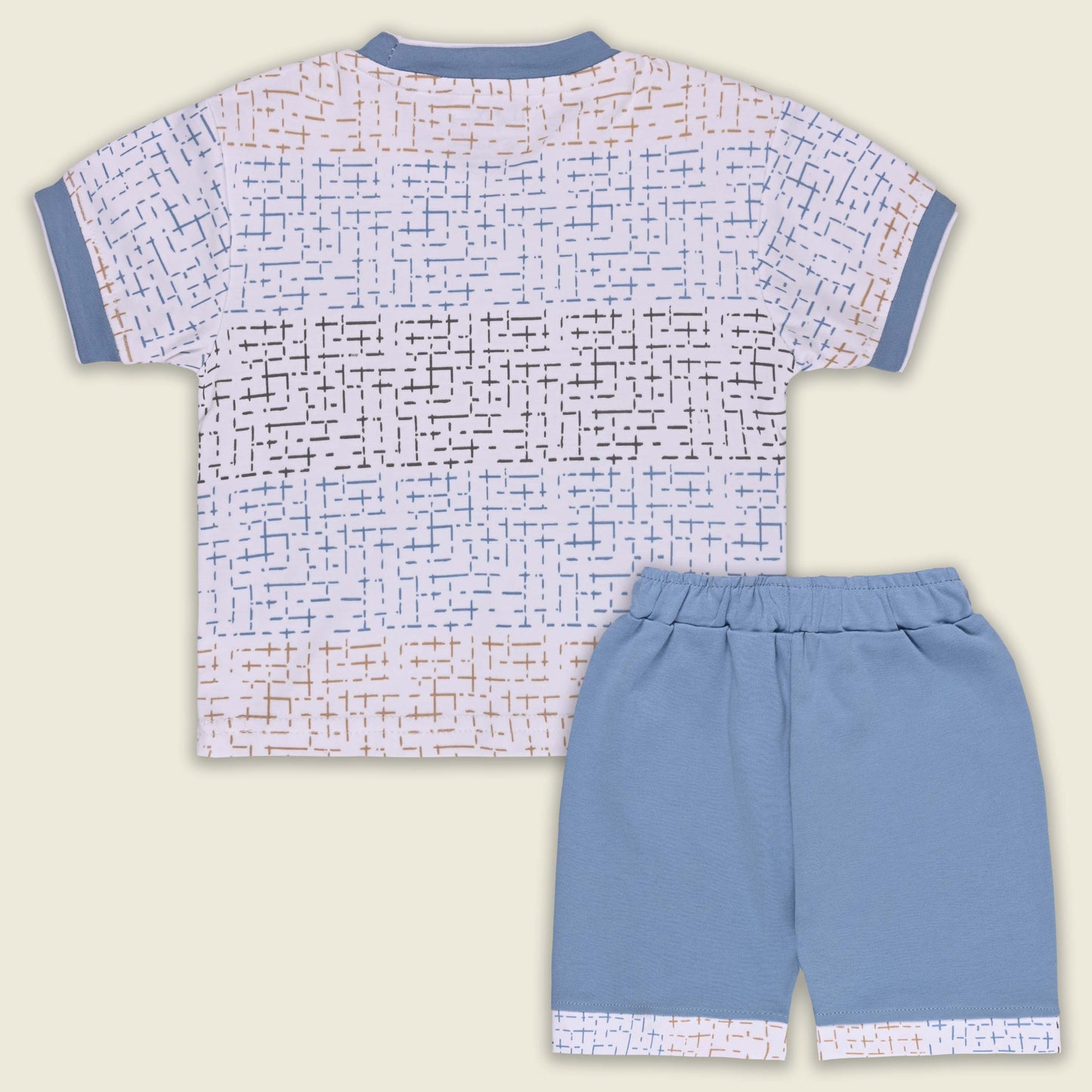 Boys Cotton T-shirt and Shorts Partywear Set bt827