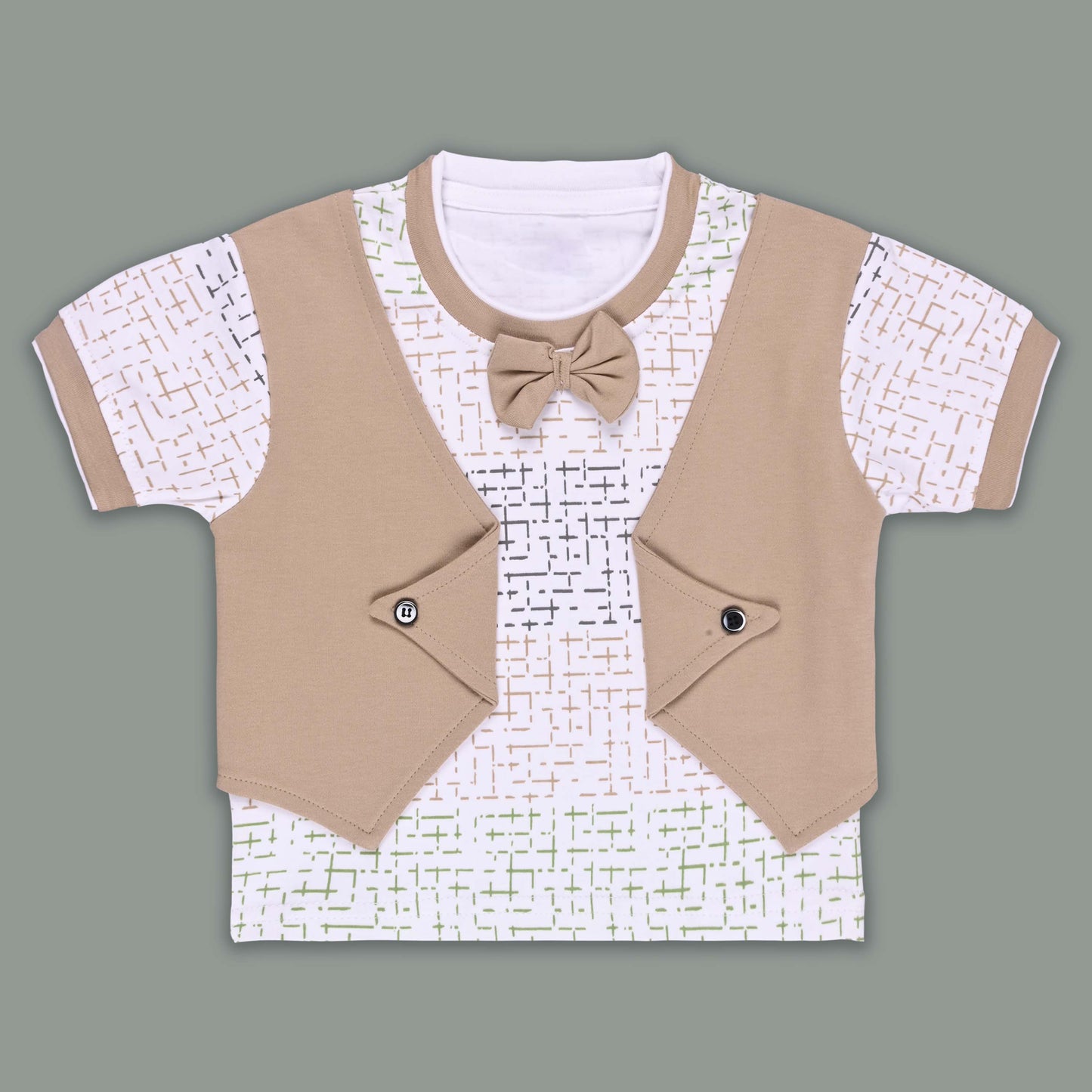 Boys Cotton T-shirt and Shorts Partywear Set bt827