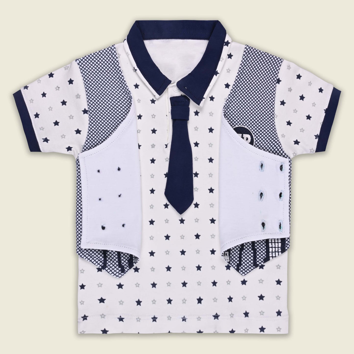 Boys Cotton T-shirt and Shorts Partywear Set bt828