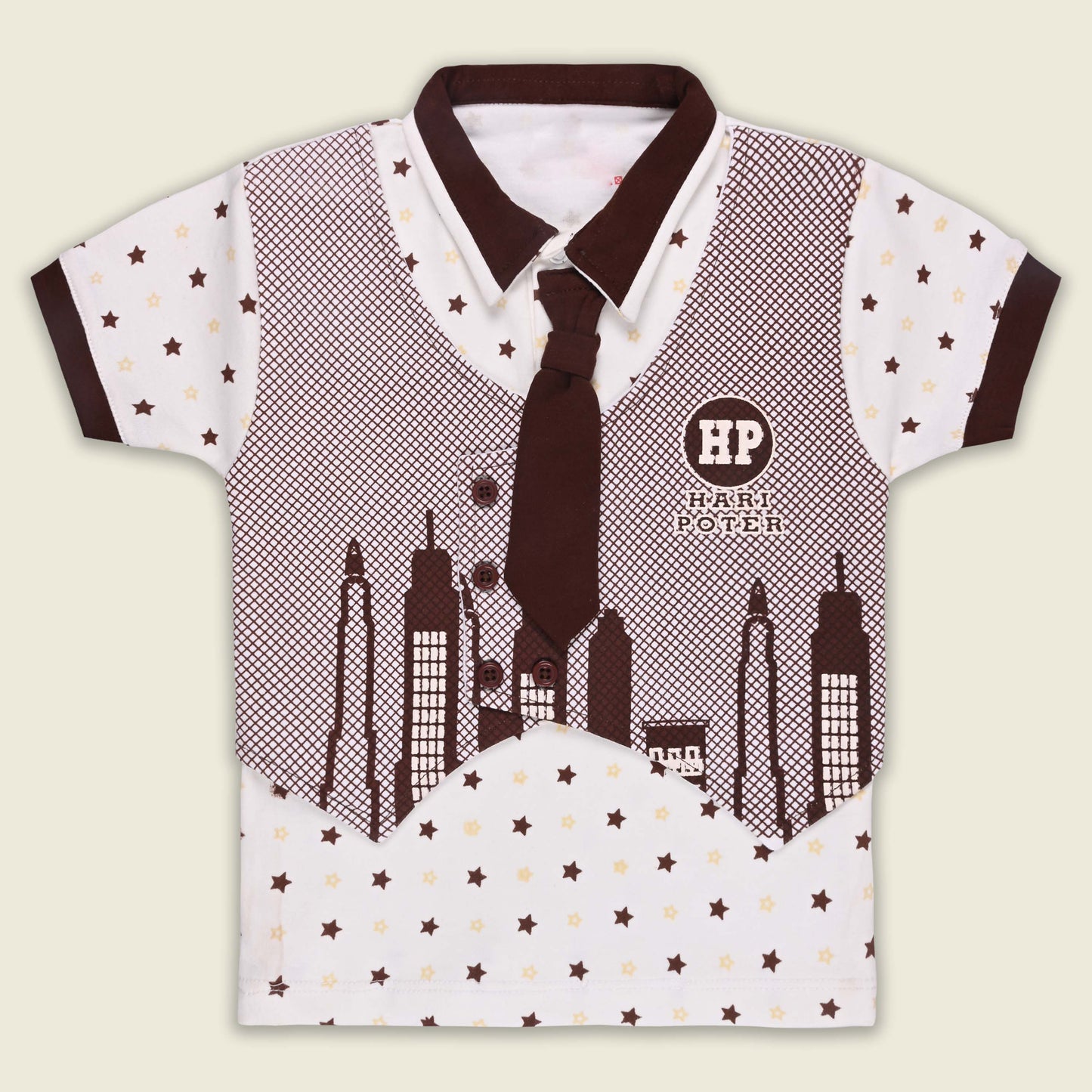 Boys Cotton T-shirt and Shorts Partywear Set bt828