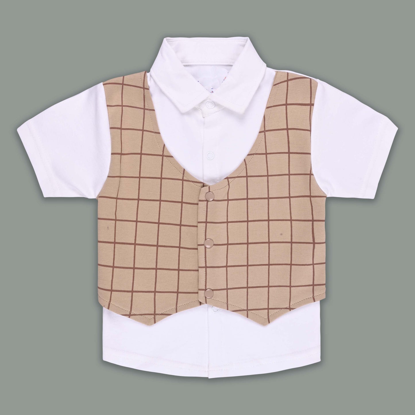 Boys Cotton T-shirt and Shorts Partywear Set bt829