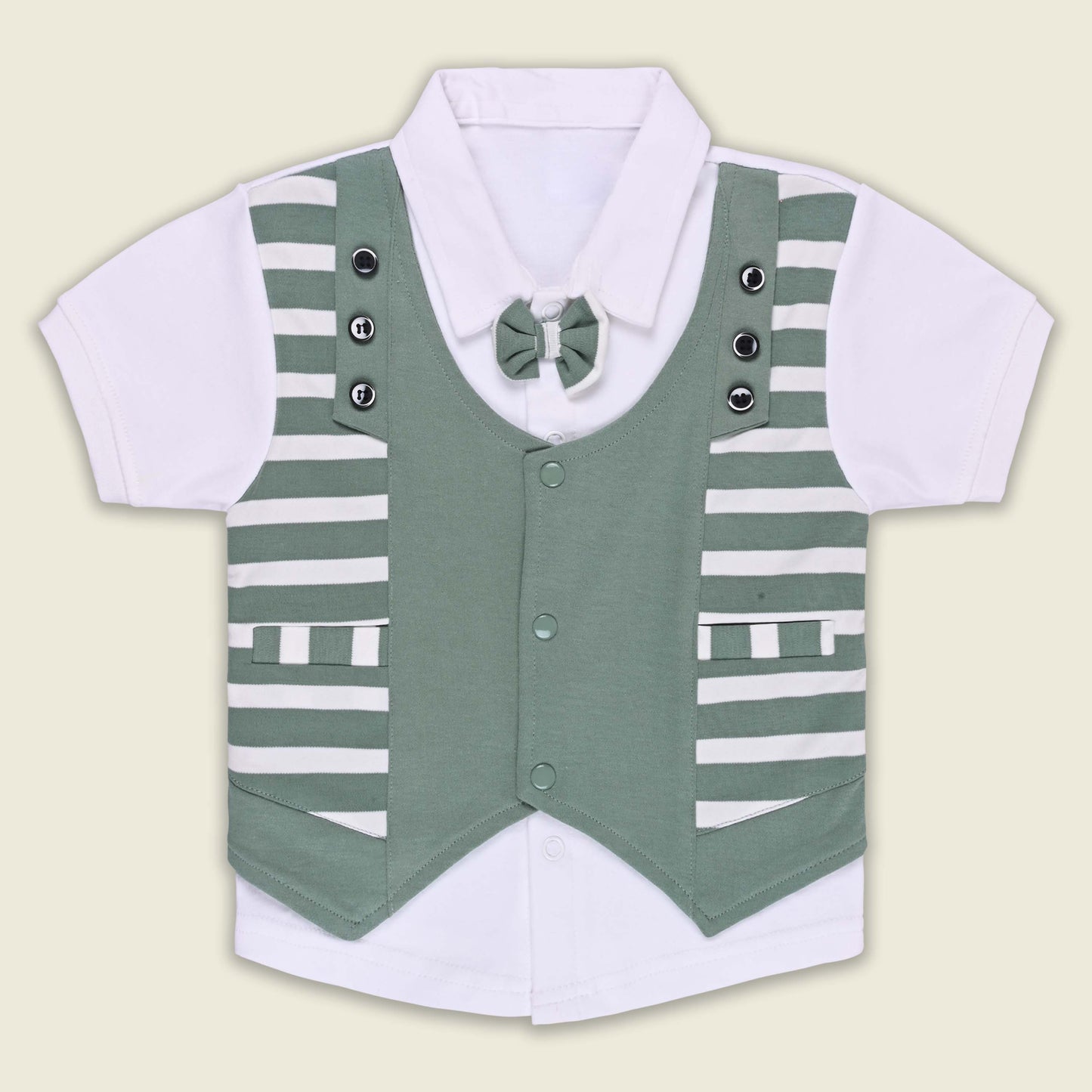 Boys Cotton T-shirt and Shorts Partywear Set
