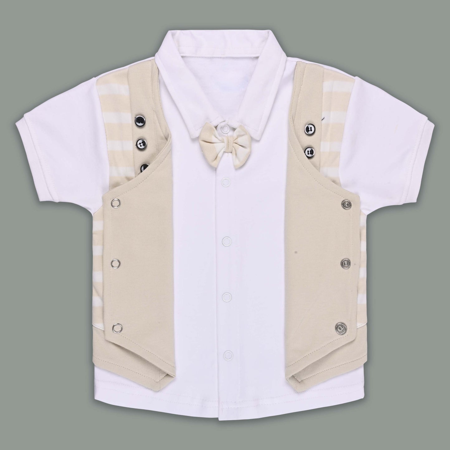Boys Cotton T-shirt and Shorts Partywear Set