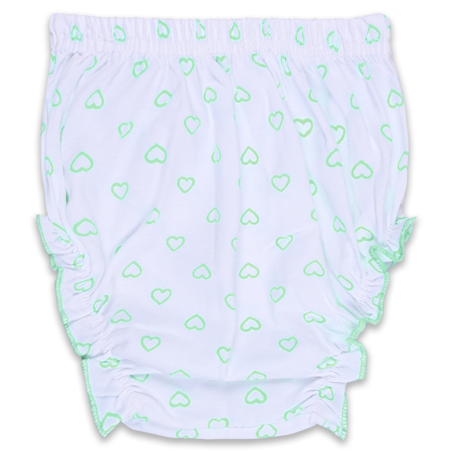 Baby Girls Printed A-Line Frock Dress With Brief