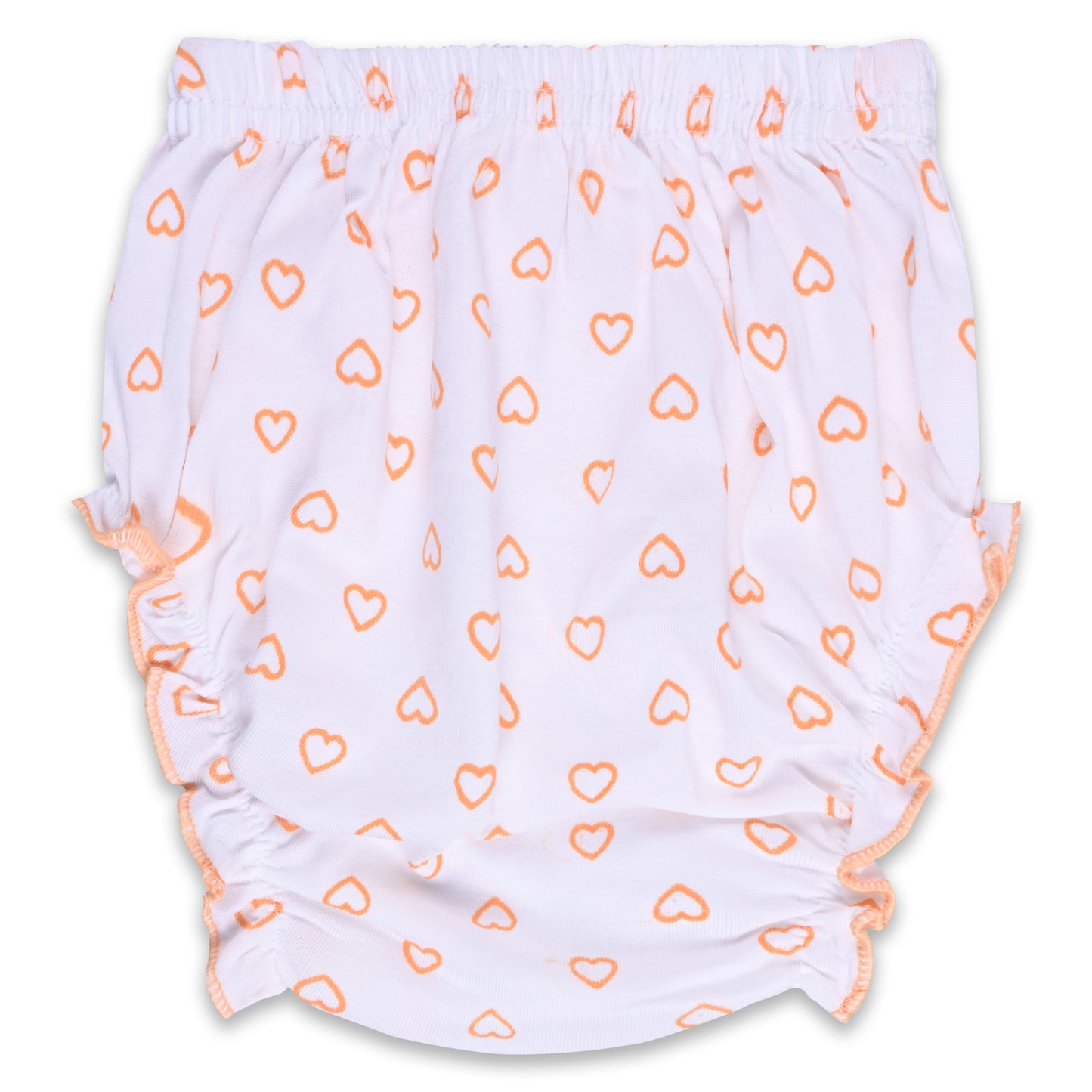 Baby Girls Printed A-Line Frock Dress With Brief