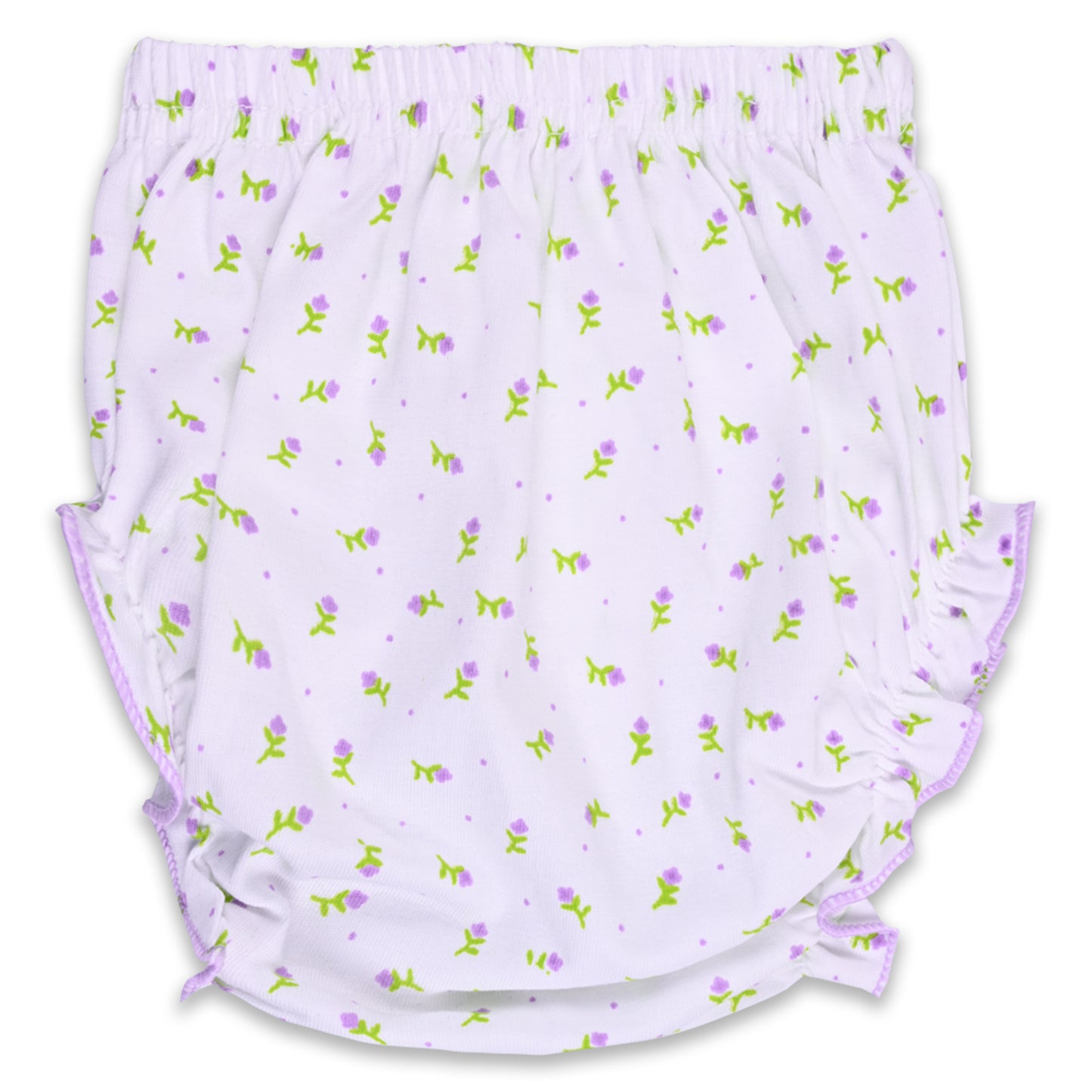 Baby Girls Embroidered A-Line Frock Dress with Brief