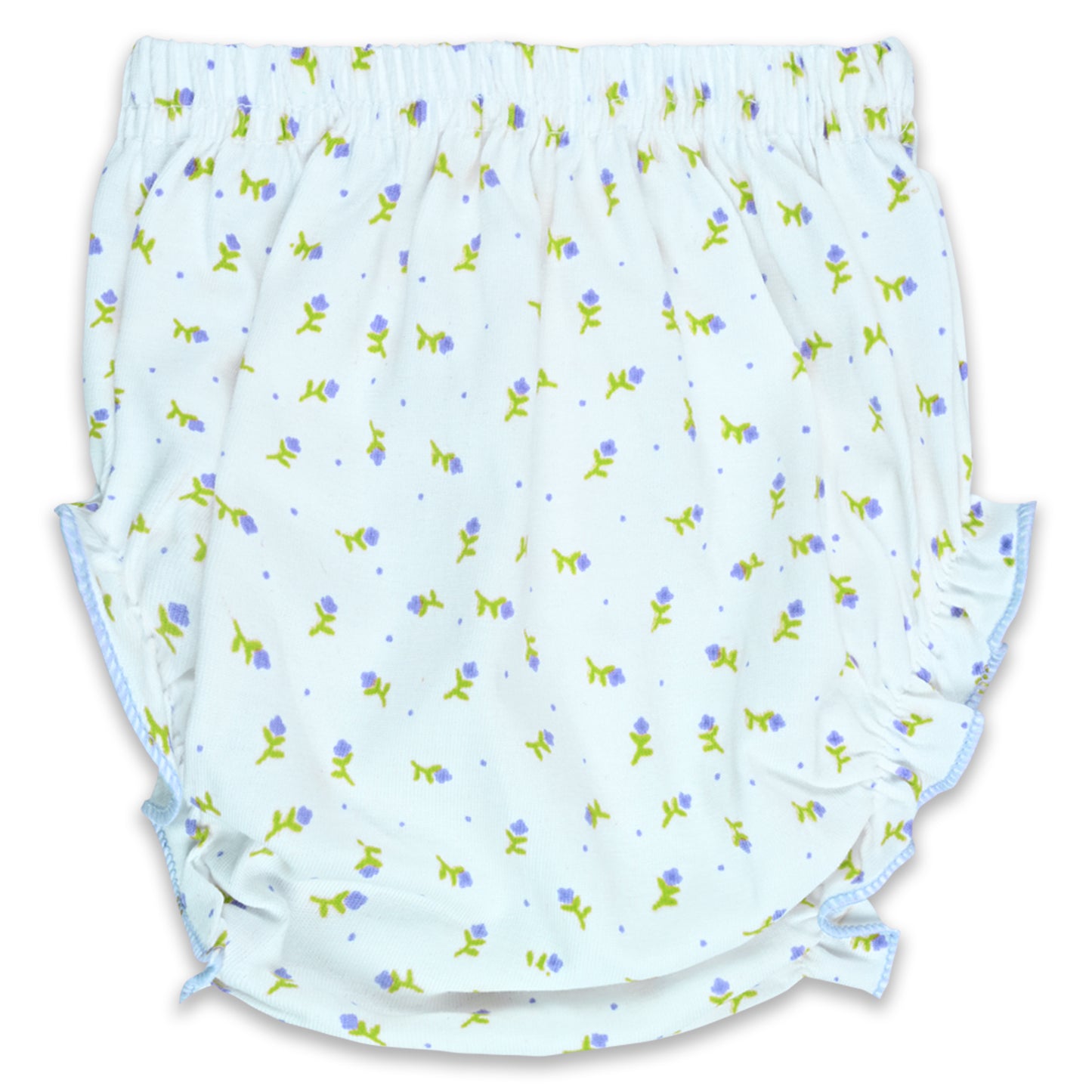 Baby Girls Embroidered A-Line Frock Dress with Brief