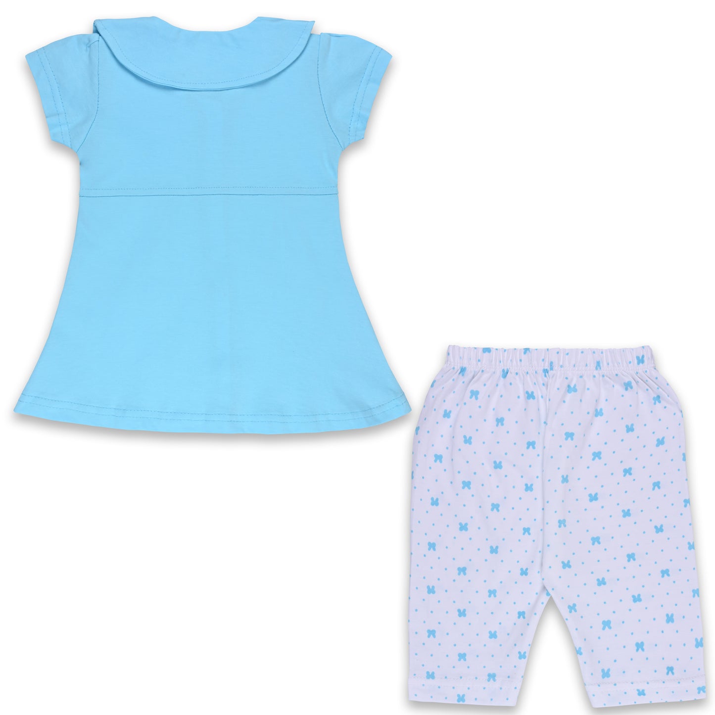 Baby Girls Graphic Print Top and Pant Clothing Set